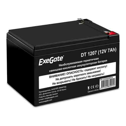Аккумуляторная батарея ExeGate DT 1207 арт. 1658597