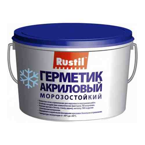 Акриловый герметик Рустил Акрил, 15 кг, серый арт. 1648617