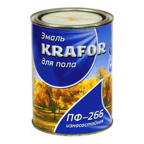 Алкидная эмаль KRAFOR ПФ-266 арт. 1242254