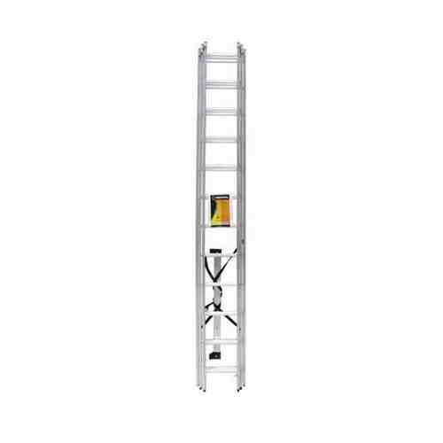 Алюминиевая трёхсекционная лестница Вихрь ЛА 3х12 арт. 913217
