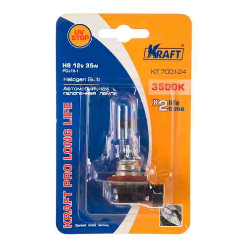 Автолампа KRAFT PGJ19-1 Pro Long Life арт. 1246789