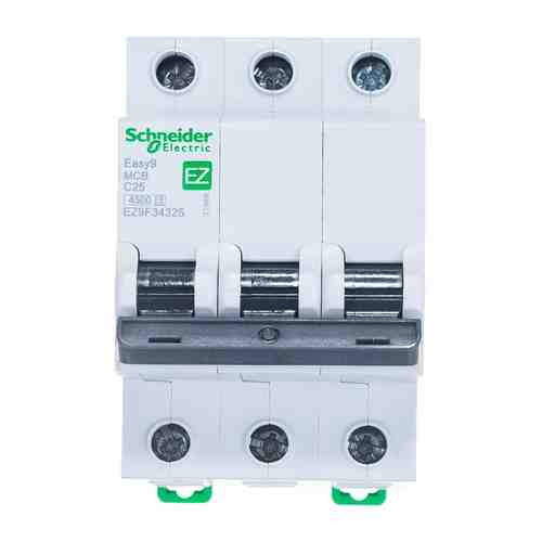 Автомат Schneider Electric EASY 9 3п C 25А 4.5кА арт. 693623