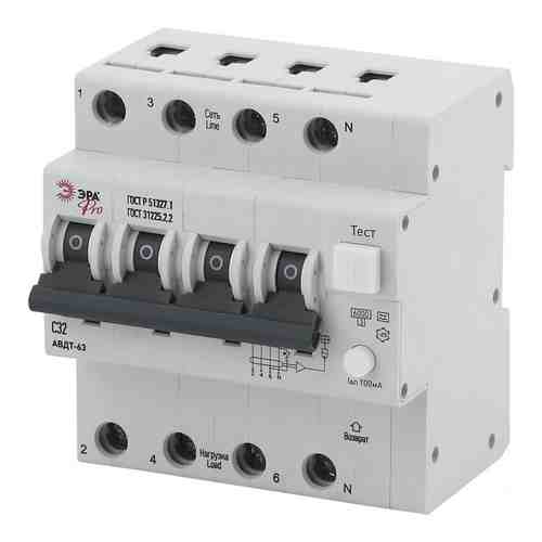 Автоматический выключатель дифференциального тока ЭРА NO-902-16 арт. 887995