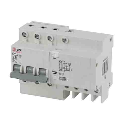 Автоматический выключатель дифференциального тока ЭРА SIMPLE арт. 1142021