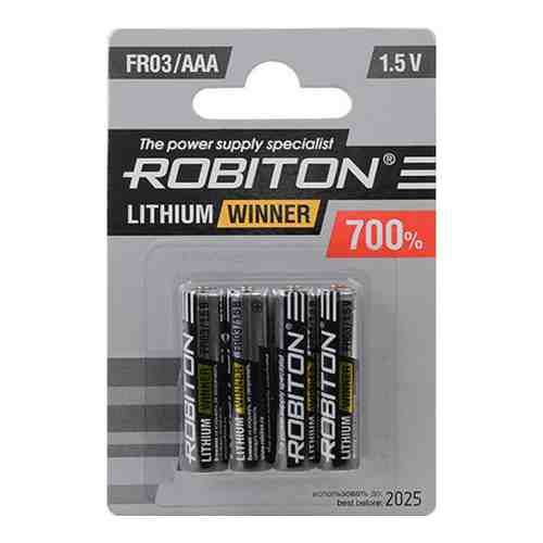 Батарейка Robiton WINNER R-FR03-BL4 арт. 1135293