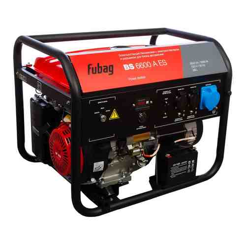Бензиновая электростанция с возможностью подключения блока автоматики FUBAG BS 6600 A ES арт. 666455