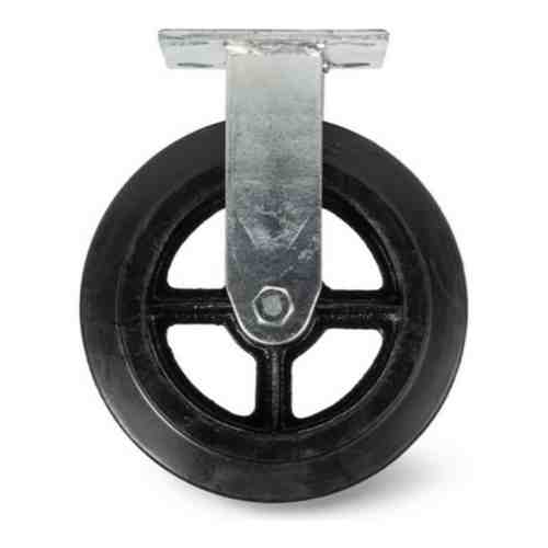 Большегрузное неповоротное резиновое колесо TOR FCd 63 арт. 1617703
