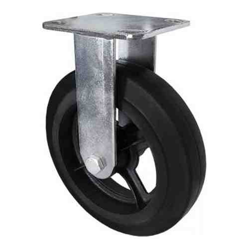 Большегрузное обрезиненное неповоротное колесо Longway FCD80 арт. 798252