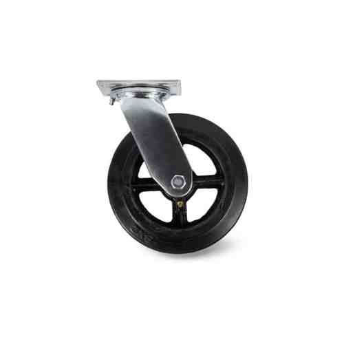 Большегрузное поворотное резиновое колесо TOR SCd 63 арт. 1618044