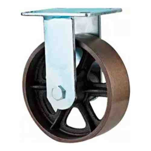 Чугунное большегрузное неповоротное колесо А5 1000152 арт. 2099754