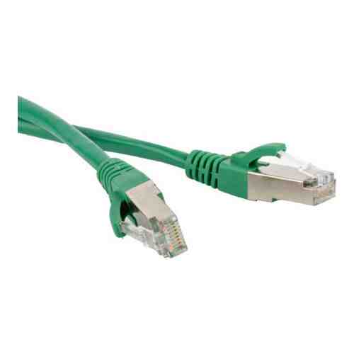 Экранированный патч-корд Hyperline PC-LPM-STP-RJ45-RJ45-C5e-1M-LSZH-GN арт. 2057702