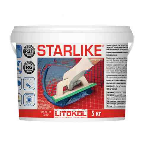 Эпоксидный состав для укладки и затирки мозаики LITOKOL STARLIKE C.230 CORALLO арт. 1801126