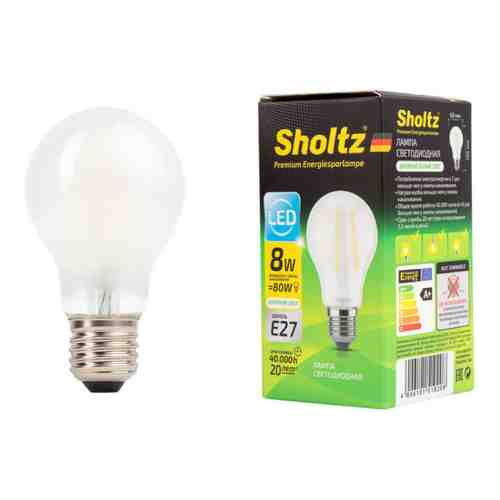 Филаментная светодиодная лампа Sholtz FOB5102 арт. 1200430