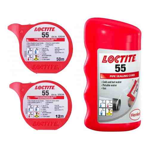 Герметизирующая нить для газа и питьевой воды LOCTITE 55 арт. 1315314