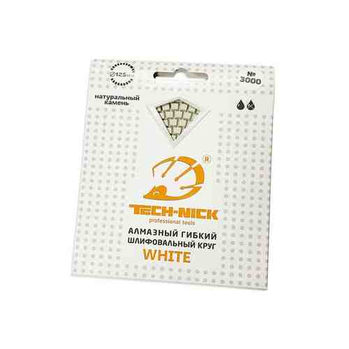 Гибкий шлифовальный алмазный круг TECH-NICK АГШК WHITE NEW арт. 1515601