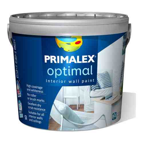 Интерьерная краска Primalex Optimal арт. 1585635