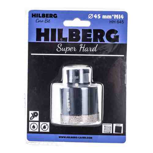 Коронка алмазная по керамике и керамограниту Hilberg Super Hard арт. 1552803