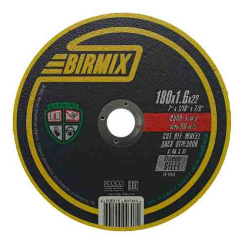 Круг отрезной по стали BIRMIX BK-118016123 арт. 1933720