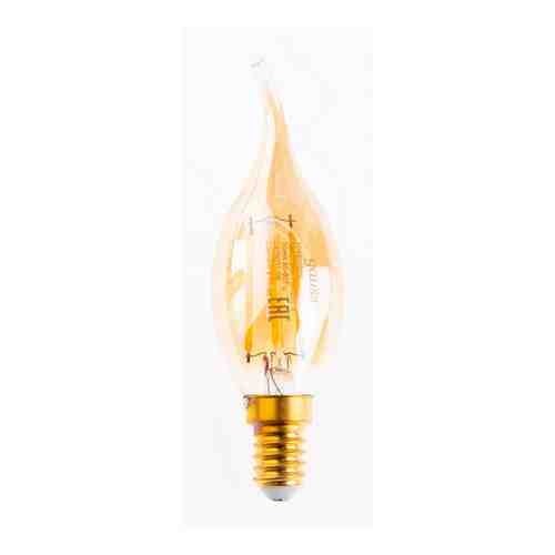 Лампа Gauss LED Filament Candle tailed E14 5W 2700K Golden арт. 819028