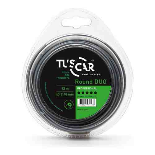 Леска для триммера TUSCAR Round DUO Professional арт. 1166525