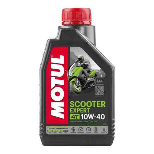 Масло для скутеров MOTUL SCOOTER EXPERT 4T MA 10W40 арт. 1360348