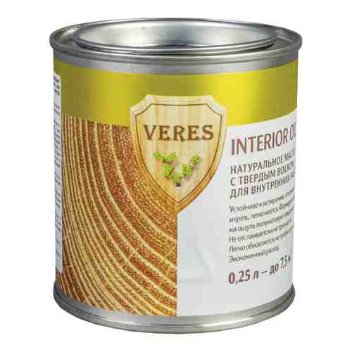 Масло для внутренних работ VERES Oil Exterior №8 арт. 1254111