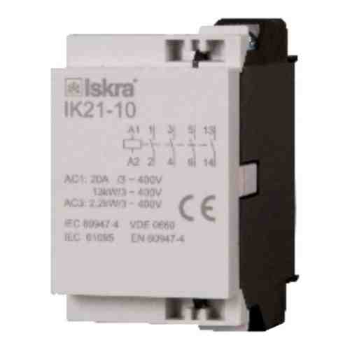 Модульный контактор iskra IK21-10/220/240V арт. 1643238