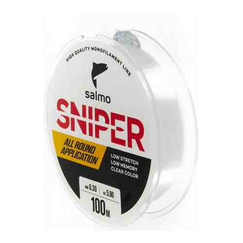 Монофильная леска Salmo Sniper Clear 100/030 арт. 1772575