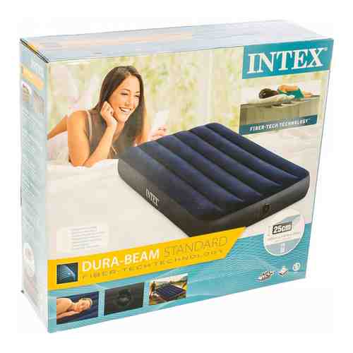 Надувной матрас INTEX Classic Downy Airbed Fiber-Tech арт. 1211718