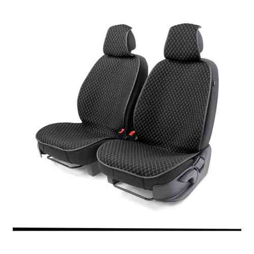 Накидки на передние сиденья CarPerformance CUS-1052 BK/GY арт. 1593390