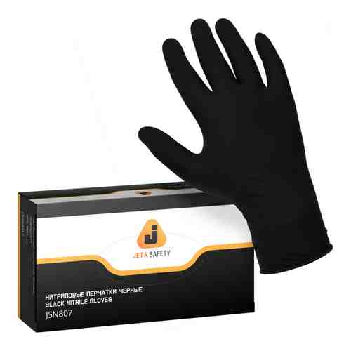 Нитриловые перчатки Jeta Safety JSN808/L JSN809/L/УПАК арт. 2126329