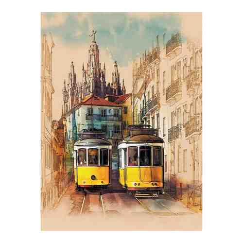 Обои Антимаркер Milan Жёлтый трамвайчик арт. 2635262