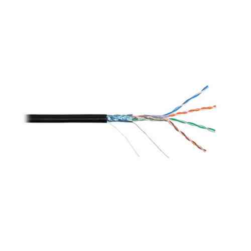 Одножильный кабель F/UTP NIKOLAN NKL 4700B-BK арт. 967558