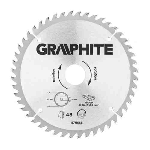 Отрезной диск GRAPHITE 185x30 мм; 48 зубьев арт. 1330970