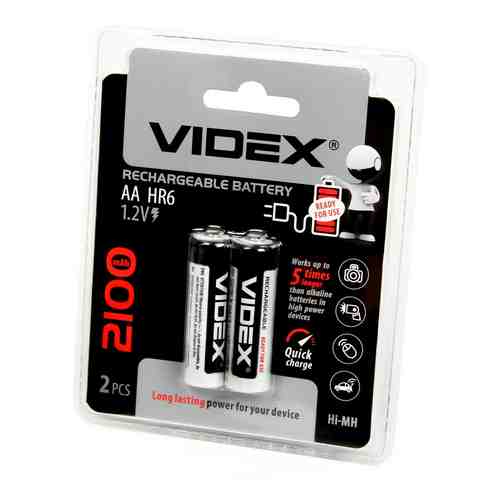 Пальчиковый аккумулятор Videx VID-HR6-2100LSD арт. 1729833