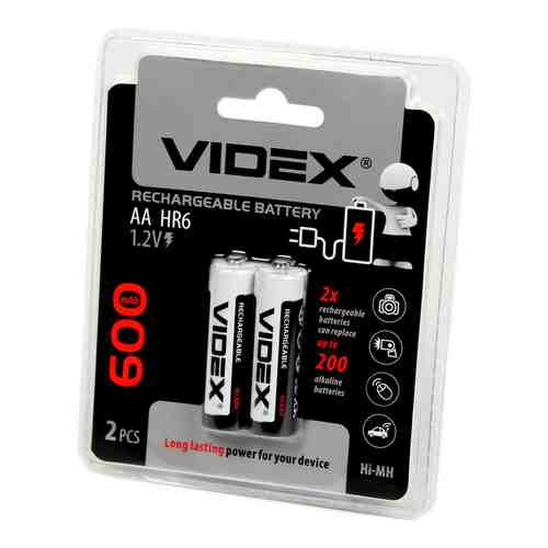 Пальчиковый аккумулятор Videx VID-HR6-600 арт. 1729906