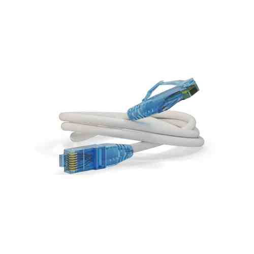 Патч-корд Hyperline PC-LPM-UTP-RJ45-RJ45-C6-1M-LSZH-WH арт. 1631466