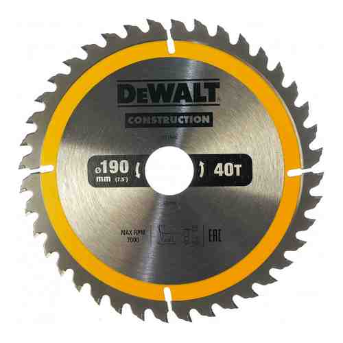 Пильный диск Dewalt DT1945 CONSTRUCT арт. 781306