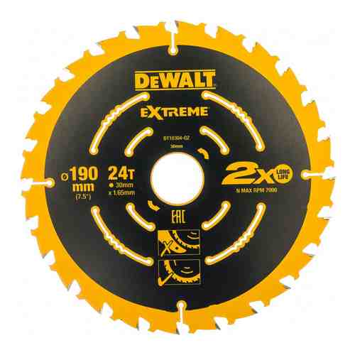 Пильный диск по дереву Dewalt DT 10304 арт. 707880