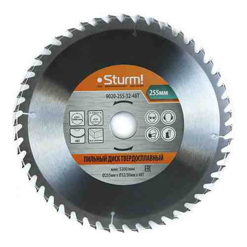 Пильный диск Sturm 9020-255-32-48T арт. 2096371