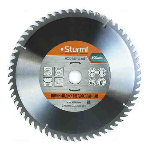 Пильный диск Sturm 9020-300-32-60T арт. 2096375