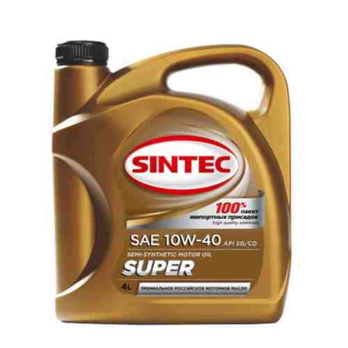 Полусинтетическое масло Sintec SINTEC SUPER 10W-40 SG/CD арт. 1418455