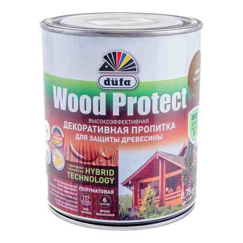 Пропитка для защиты древесины Dufa Wood Protect арт. 1589505