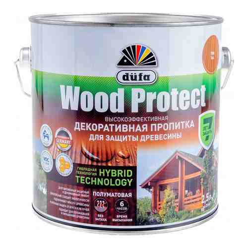 Пропитка для защиты древесины Dufa Wood Protect арт. 1589522