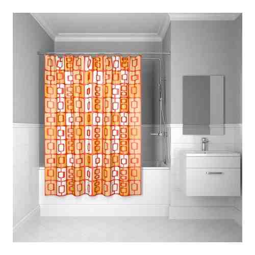 Штора для ванной комнаты IDDIS orange toffee арт. 974046
