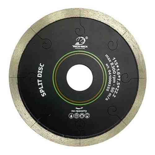 Сплошной алмазный диск по граниту TECH-NICK SPLIT DISC арт. 1507737