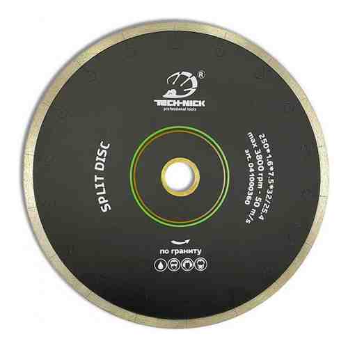 Сплошной диск алмазный по граниту TECH-NICK SPLIT DISC арт. 1507659