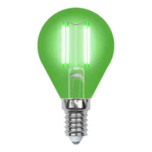 Светодиодная лампа Uniel LED-G45-5W/GREEN/E14 GLA02GR арт. 1065646