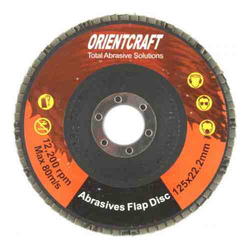 Торцевой лепестковый диск по металлу Orientcraft OCF1252224 арт. 2083457