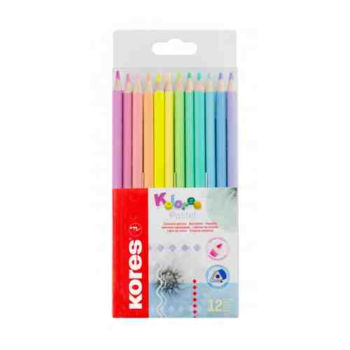 Трехгранные цветные карандаши Kores 1311705 арт. 1872308
